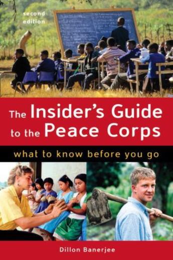 Couverture du livre « The Insider's Guide to the Peace Corps » de Banerjee Dillon aux éditions Epagine