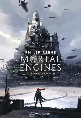 Couverture du livre « Mortal engines t.1 ; mécaniques fatales » de Philip Reeve aux éditions Gallimard-jeunesse