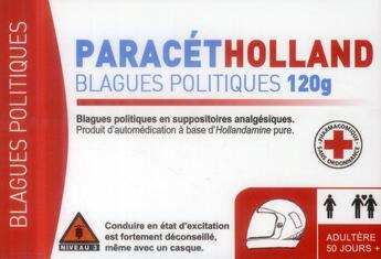 Couverture du livre « Paracétholland ; blagues politiques 120g » de  aux éditions Gremese