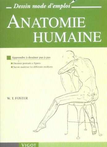 Couverture du livre « Anatomie humaine » de W.T. Foster aux éditions Vigot