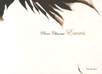 Couverture du livre « Encres » de Pierre Chaveau aux éditions Pleine Page