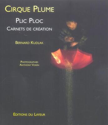 Couverture du livre « Plic ploc » de Kudlak B aux éditions Le Layeur