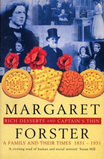 Couverture du livre « Rich Desserts And Captains Thin » de Margaret Forster aux éditions Random House Digital