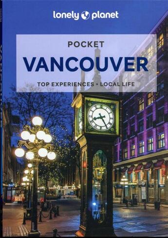 Couverture du livre « Pocket vancouver - 4ed - anglais » de Lonely Planet Eng aux éditions Lonely Planet France