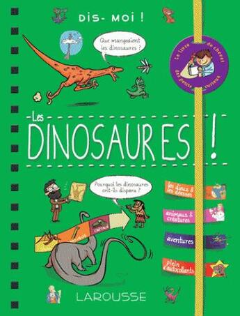 Couverture du livre « Les dinosaures » de Stephane Jourdain aux éditions Larousse