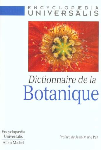 Couverture du livre « Dictionnaire de la botanique » de  aux éditions Albin Michel