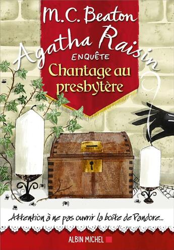 Couverture du livre « Agatha Raisin enquête Tome 13 : chantage au presbytère » de M. C. Beaton aux éditions Albin Michel