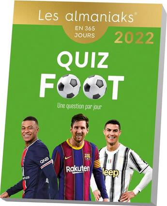 Couverture du livre « Quiz 100 % foot (édition 2002) » de Nicolas Gettliffe aux éditions Editions 365