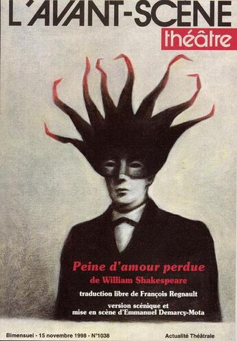 Couverture du livre « Peine d'amour perdue » de William Shakespeare aux éditions Avant-scene Theatre