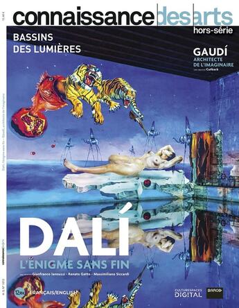 Couverture du livre « Dali gaudi bordeaux » de  aux éditions Connaissance Des Arts