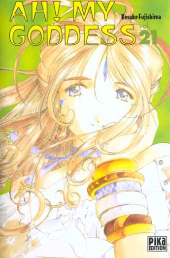 Couverture du livre « Ah ! my goddess Tome 21 » de Kosuke Fujishima aux éditions Pika