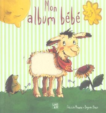 Couverture du livre « Mon Album Bebe » de Patricia Mennen aux éditions Lipokili