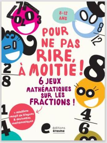 Couverture du livre « Jeux de maths : album d'activites 8-12 ans » de Editions Erasme aux éditions Editions Erasme