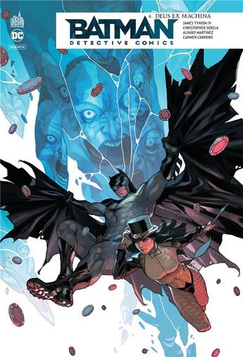 Couverture du livre « Batman - detective comics Tome 4 : deus ex machina » de James Tynion et Christopher Sebela et Alvaro Martinez et Carmen Carnero aux éditions Urban Comics