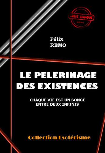 Couverture du livre « Le pèlerinage des existences » de Felix Remo aux éditions Ink Book