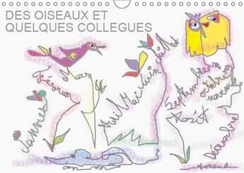 Couverture du livre « Des oiseaux rigolos et bien d » de Arnaud Francois aux éditions Calvendo