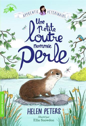 Couverture du livre « Jasmine, l'apprentie vétérinaire Tome 6 : une petite loutre nommée perle » de Helen Peters et Ellie Snowdon aux éditions Gallimard-jeunesse