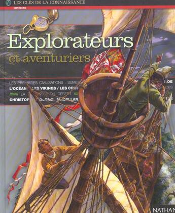 Couverture du livre « Explorateurs et aventuriers » de Craig/Fauchet aux éditions Nathan