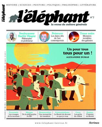 Couverture du livre « L'ELEPHANT t.7 » de L'Elephant aux éditions Scrineo