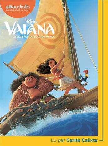 Couverture du livre « Vaiana - la legende du bout du monde » de Walt Disney aux éditions Audiolib