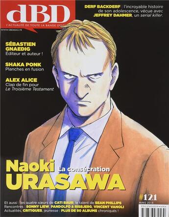 Couverture du livre « DBD MAGAZINE n.121 ; Naoki Urasawa, la consécration » de Dbd Magazine aux éditions Dbd