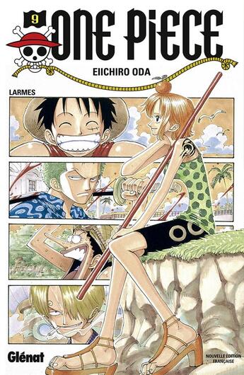 Couverture du livre « One Piece - édition originale Tome 9 : larmes » de Eiichiro Oda aux éditions Glenat