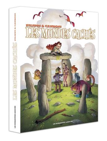 Couverture du livre « Les mondes cachés : coffret Tomes 1 à 4 » de Denis-Pierre Filippi et Silvio Camboni aux éditions Humanoides Associes