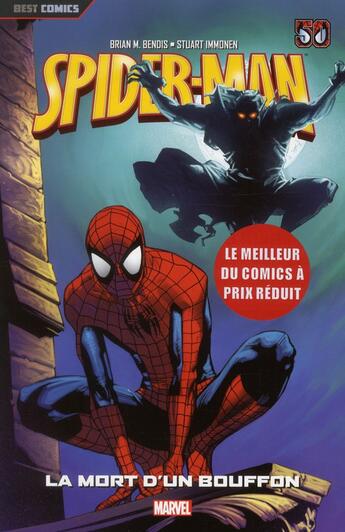 Couverture du livre « Spider-Man t.2 : la mort d'un bouffon » de Stuart Immonen et Brian Michael Bendis aux éditions Panini