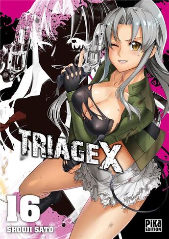 Couverture du livre « Triage X Tome 16 » de Shouji Sato aux éditions Pika