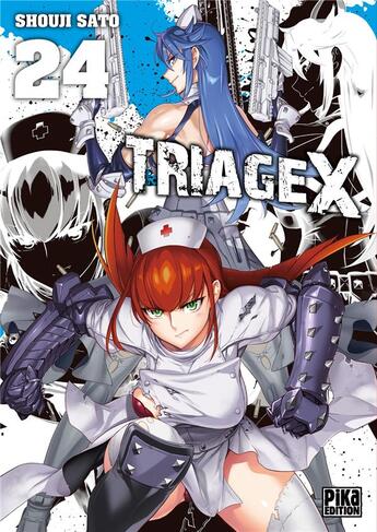 Couverture du livre « Triage X Tome 24 » de Shouji Sato aux éditions Pika