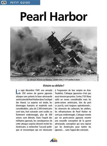 Couverture du livre « Pearl Harbor » de  aux éditions Aedis