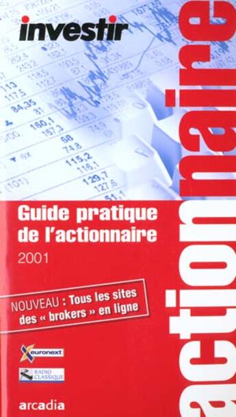 Couverture du livre « Guide pratique de l'actionnaire 2001 » de Investir aux éditions Allia