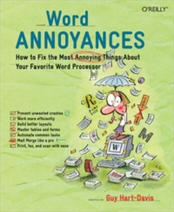 Couverture du livre « Word Annoyances » de Guy Hart-Davis aux éditions O Reilly & Ass