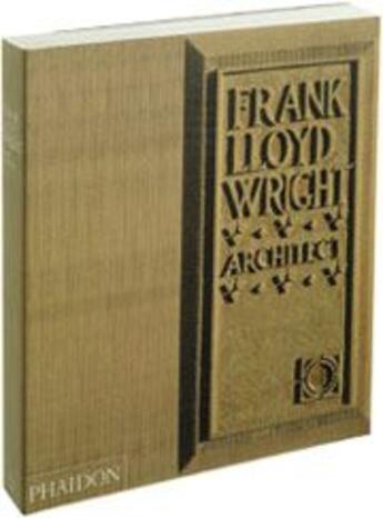 Couverture du livre « Frank Lloyd Wright » de Mc Carter R aux éditions Phaidon Press