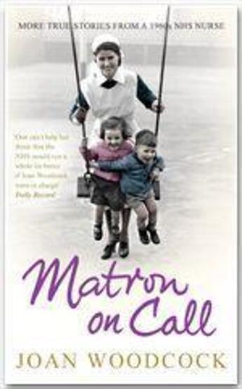 Couverture du livre « Matron on call » de Joan Woodcock aux éditions Headline