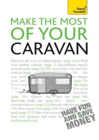 Couverture du livre « Make The Most Of Your Caravan: Teach Yourself » de Mccabe Rob aux éditions Hodder Education Digital