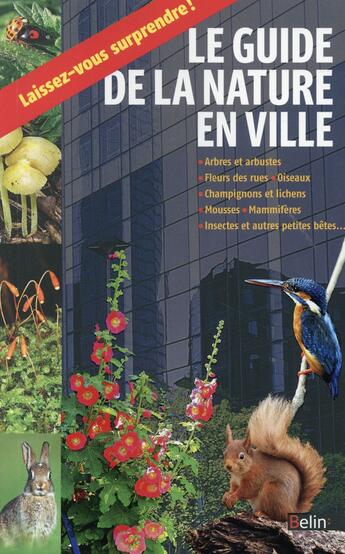 Couverture du livre « Guide du promeneur en ville » de  aux éditions Belin