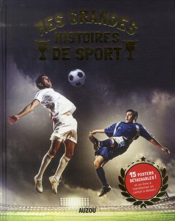 Couverture du livre « Mes grandes histoires de sport » de Christelle Huet-Gomez aux éditions Auzou