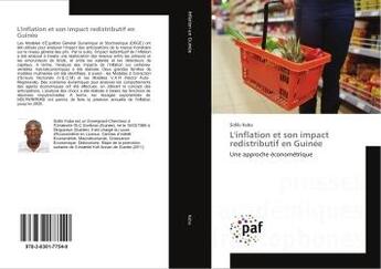 Couverture du livre « L'inflation et son impact redistributif en Guinée » de Sidiki Kaba aux éditions Presses Academiques Francophones