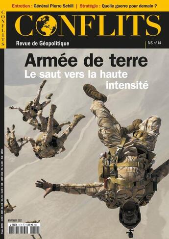 Couverture du livre « Conflits ns n 14 - novembre 2021 » de  aux éditions Revue Conflits