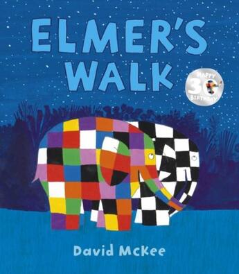 Couverture du livre « ELMER''S WALK » de David Mckee aux éditions Random House Uk