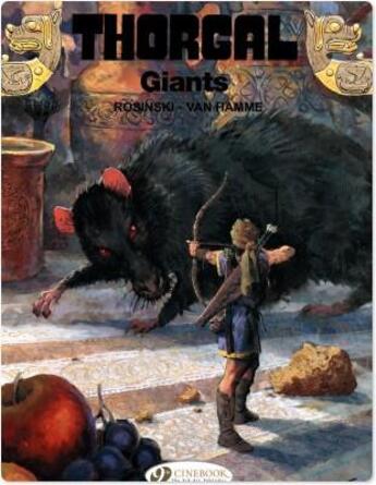 Couverture du livre « Thorgal t.14 ; giants » de Jean Van Hamme et Rosinski aux éditions Cinebook