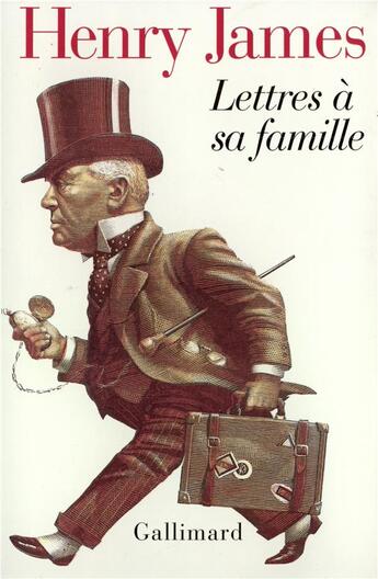 Couverture du livre « Lettres à sa famille » de Henry James aux éditions Gallimard