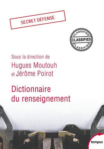 Couverture du livre « Dictionnaire du renseignement » de  aux éditions Perrin