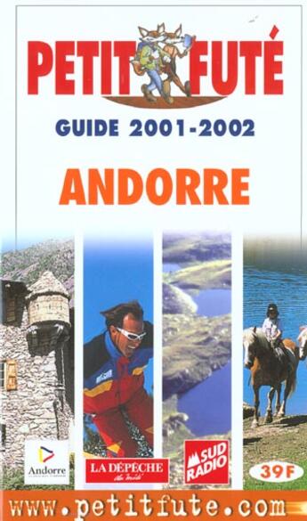 Couverture du livre « Andorre 2001-2002, le petit fute » de Collectif Petit Fute aux éditions Le Petit Fute