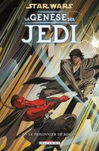 Couverture du livre « Star Wars - légendes - la genèse des Jedi Tome 2 : le prisonnier de Bogan » de Jan Duursema et John Ostrander aux éditions Delcourt