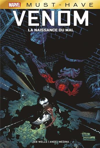 Couverture du livre « Venom Hors-Série : la naissance du mal » de Zeb Wells et Angel Medina aux éditions Panini