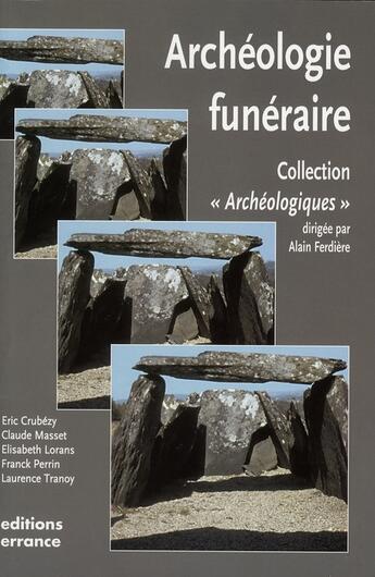 Couverture du livre « Archéologie funéraire (édition 2007) » de  aux éditions Errance