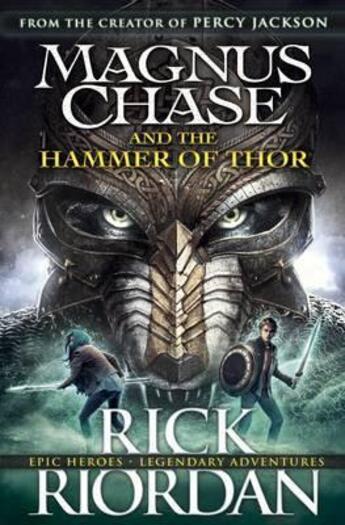 Couverture du livre « Magnus Chase and the hammer of Thor » de Rick Riordan aux éditions Children Pbs