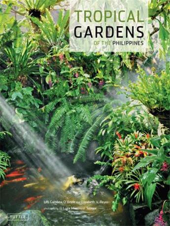 Couverture du livre « Tropical gardens of the philippines » de  aux éditions Tuttle